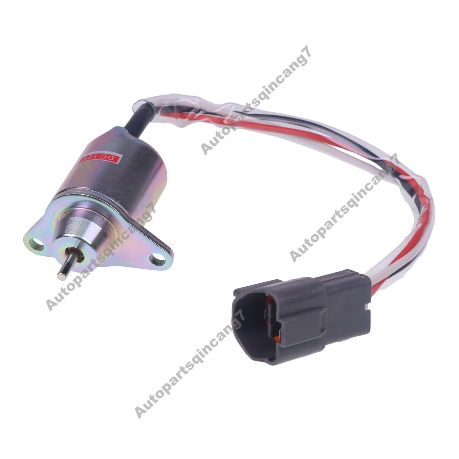 Fuel Shutdown Shut Off Solenoid 119233-77932 for Yanmar 3TNV88 Hitachi ZX17U-2
