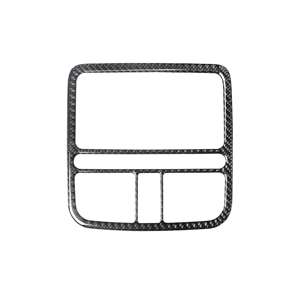 Red Carbon Fiber Door Handle Frame Cover Trim For Silverado for GMC for SIERRA 2014-2018 v