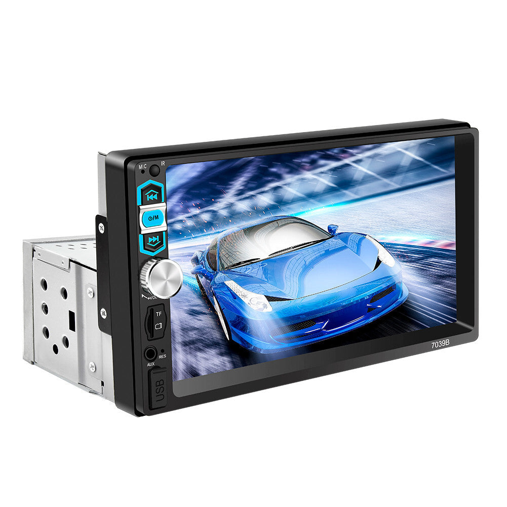 7in Wireless For Apple CarPlay Android Auto Touch Screen Car Stereo FM Radio