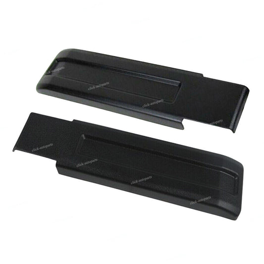 2 For 07-18 for Jeep for Wrangler JK Black Tailgate Hinge Cover Trim Spare Tire Exterior Q