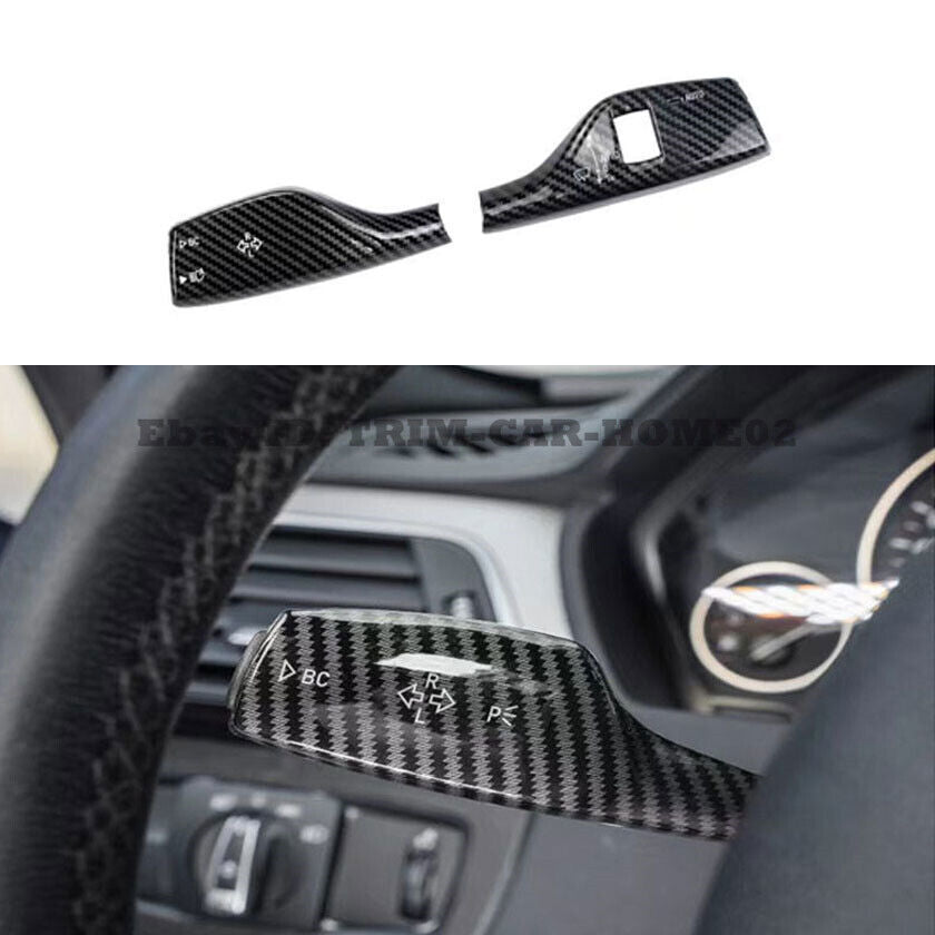 For X3 X4 X3M X4M iX3 2018-2023 ABS Carbon Turn Signal Wiper Lever Cover n