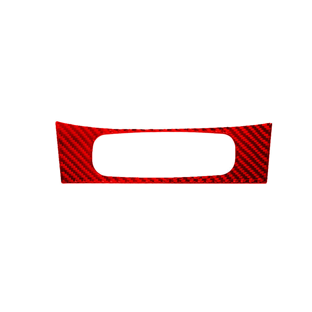 Red Carbon Fiber Steering Wheel Accent Cover Trim for Jeep for Wrangler JK 2011-2017 v