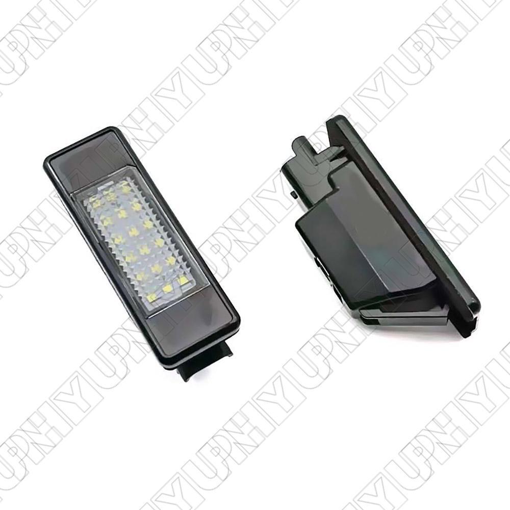 2Pcs LED License Plate Light 6340G9 for Peugeot 307 308 406 407 for Citroen C2 C3 for C4 Q