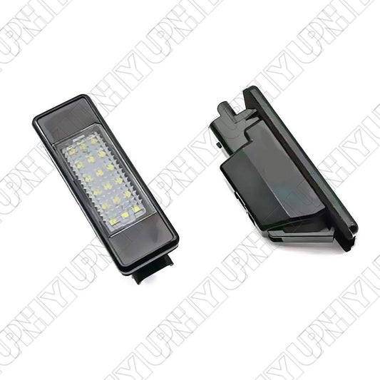 2Pcs LED License Plate Light 6340G9 for Peugeot 307 308 406 407 for Citroen C2 C3 for C4 Q