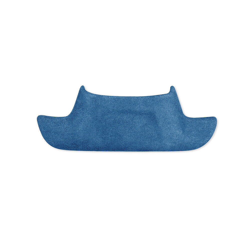 Steering Wheel U Type Cover Trim 1 Fit for Chevrolet Camaro 2016-20 Blue Suede