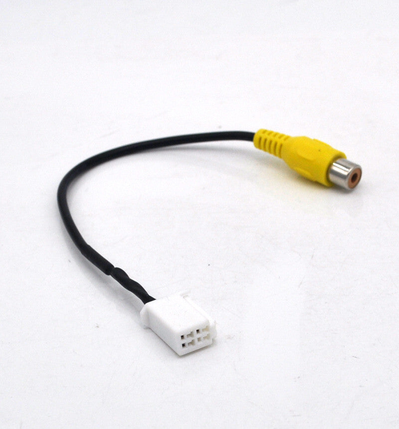 Reverse Backup Camera RCA Cable wire Adapter for camry 4pin radio v