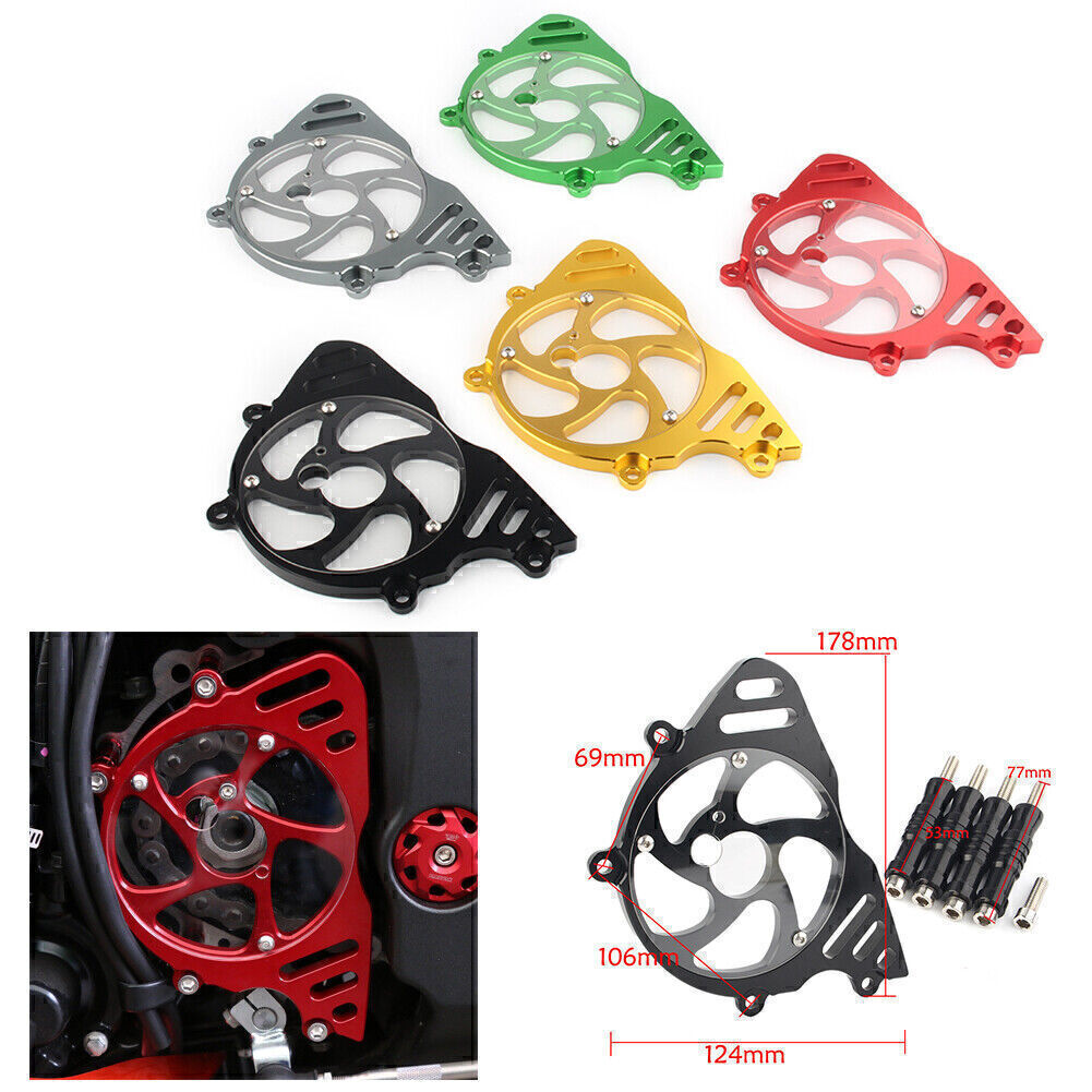 CNC Aluminum Front Sprocket Cover Fit for kawasaki z1000 2010-2017 Q