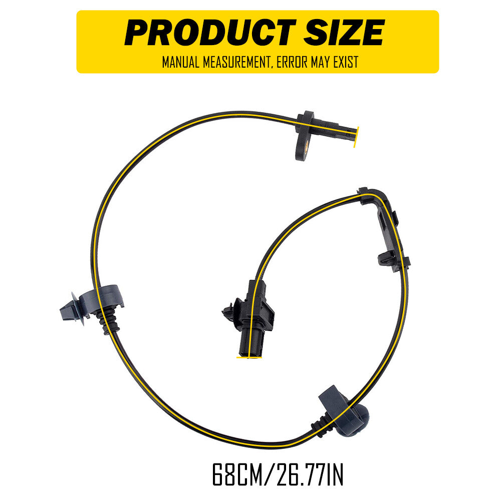 Pair Front 2 ABS Wheel Speed Sensor for Honda for Civic LX DXc DX-G 1.8L 2006-2011
