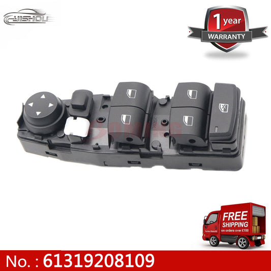 Suitable for BMW 328i, 335i, 535i, 550i, M5, X3, X4, X5, X6, 61319208109 power window switch