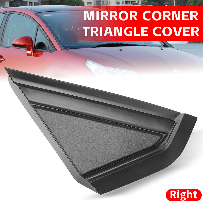 Right Mirror Cover Quarter Window Trim Triangle Plate for Citroen C4 2004-2010