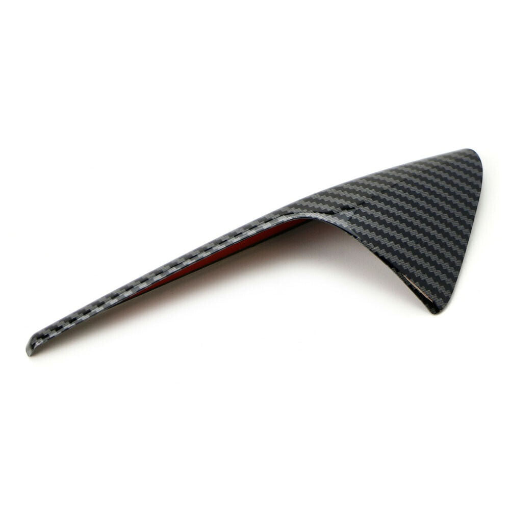 Carbon fiber side fender camera trim cover for Model S 3 XY n