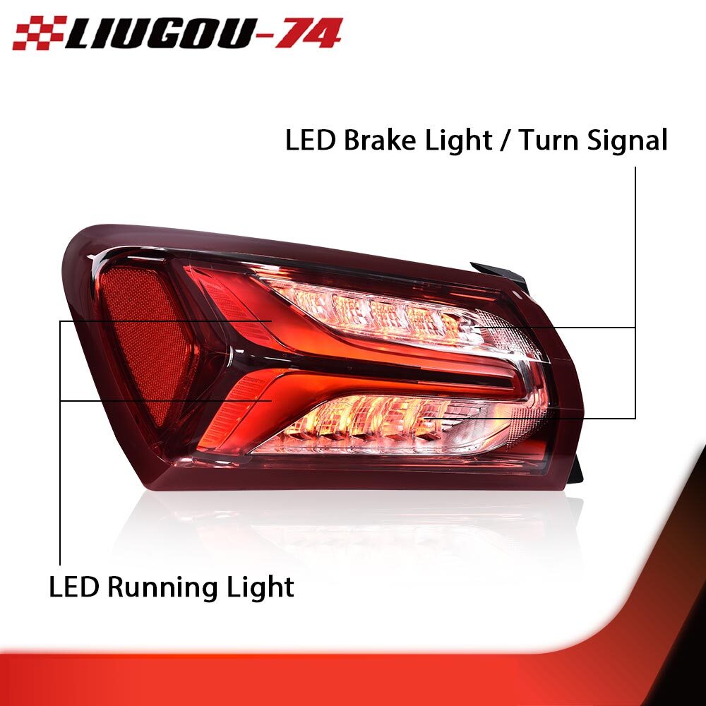 Fits 19-22 for MALIBU LED Tail Light External Replacement LH Driver Side - v