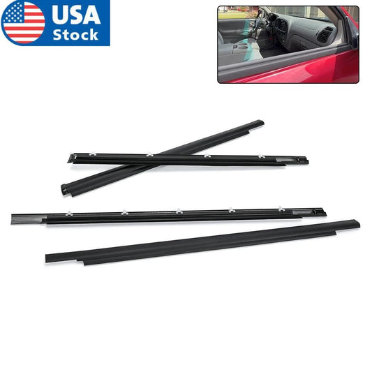 Door Belt Molding Weatherstrip 757100C010 757200C010 for Toyota Sequoia 2001-07