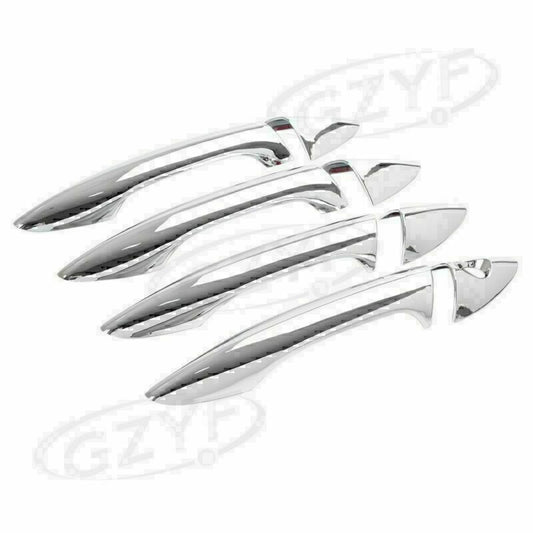 Front Rear Door Handle Covers ABS Trim Chrome for Hyundai for Elantra 2012-2014 Q