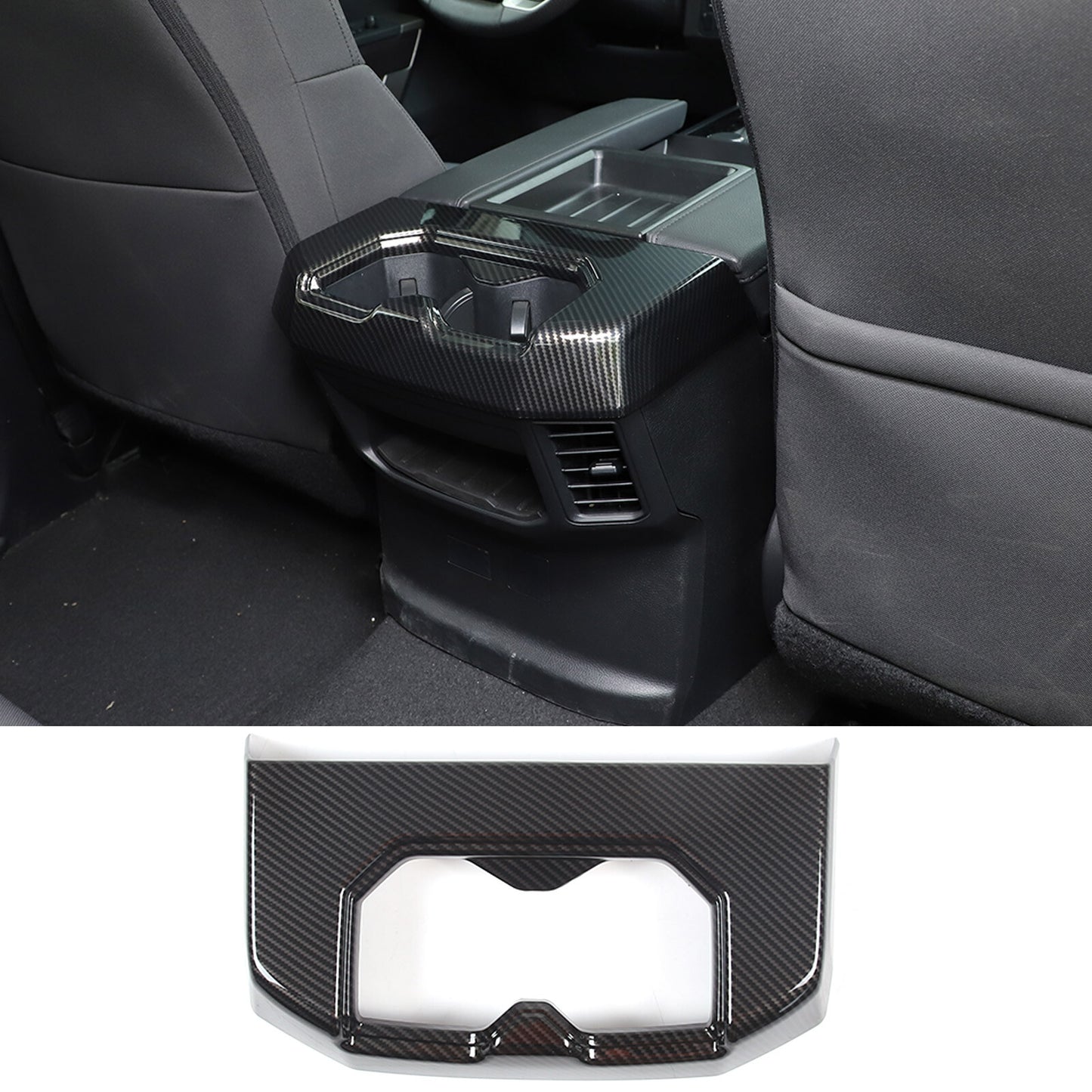 Carbon Fiber Color Side Handle Cover Trim for for Acura TSX Sedan 2004-2008- v