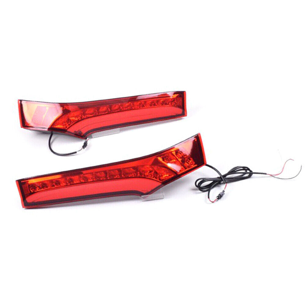 for Honda 2015-2018 LED Rear Windshield Side Pillar Tail Brake Lamp Light