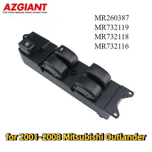 FORNT right-side power window switch for 2001-2008 for Mitsubishi Outlander