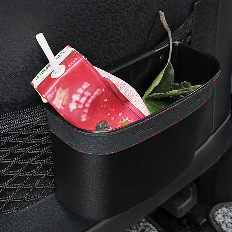 Car door trash can, trash for seat back, trash can, cup holder, storage box - n