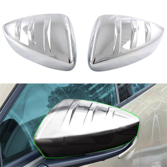 2X ABS Chrome Side Rearview Mirror Cap Cover Trim for Mazda CX-50 CX50 2023-2025
