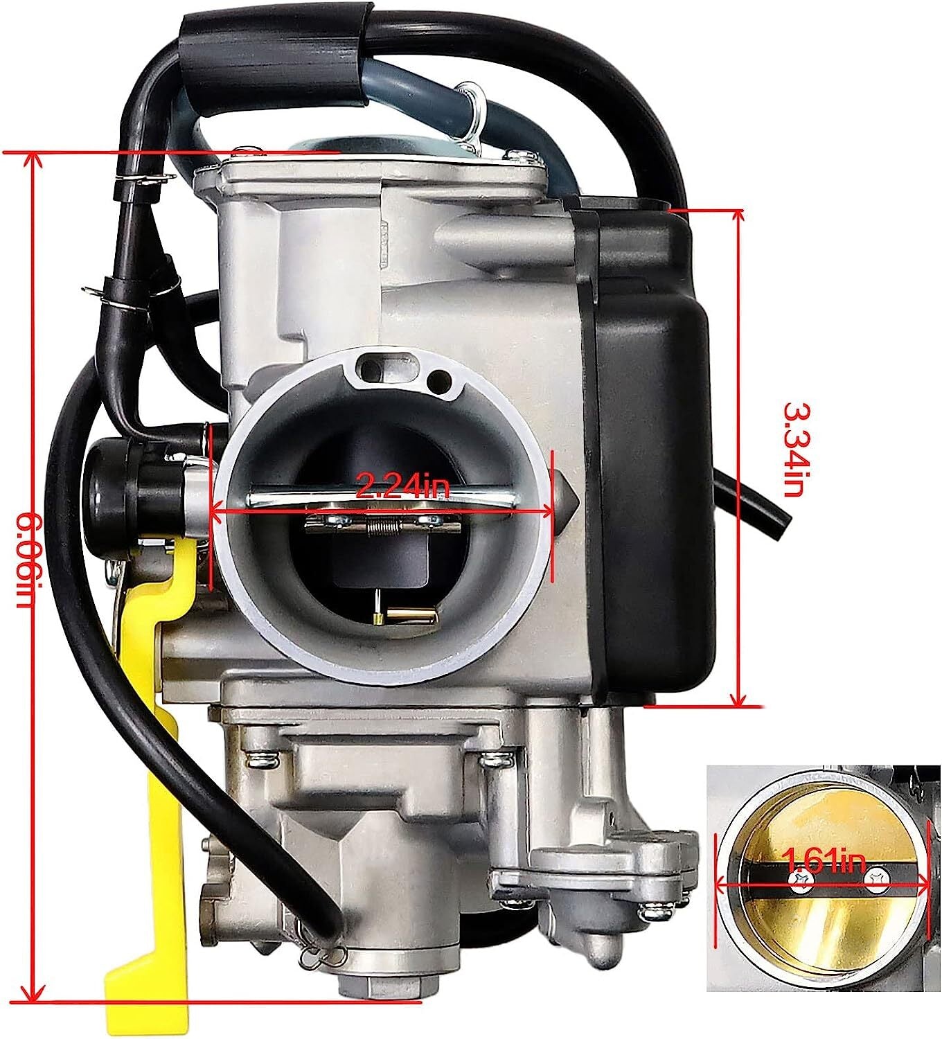 400ex Carburetor for 2001-2015 for Honda Sportrax TRX400, 1999-2008 16100-HN1-A43