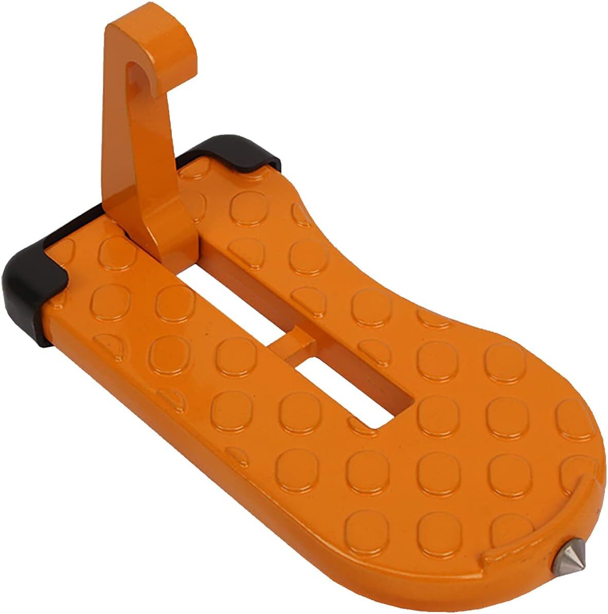 Orange Folding Car Door Latch Hook Step Foot Pedal Ladder for Jeep Truck SUV
