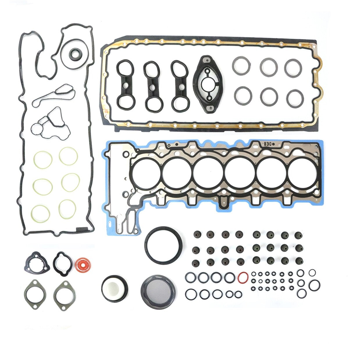 N52 engine modification gasket and sealing kit suitable for BMW 125i, 128i, 130i, 325i, 328i, E90, E91 3.0L