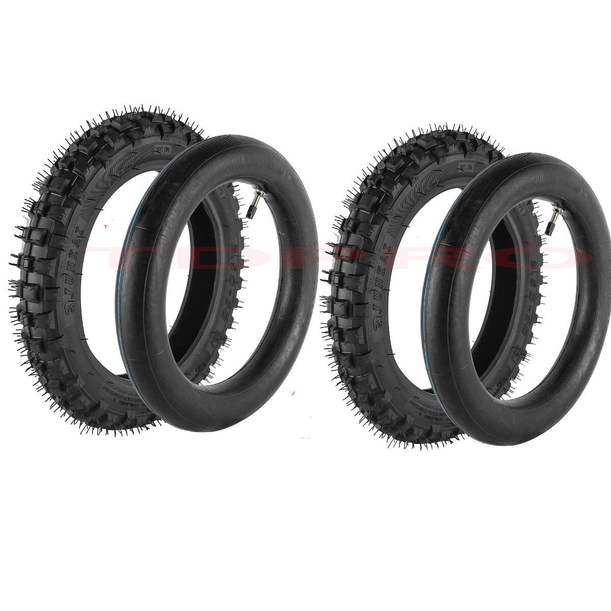 2pcs 2.50-10 inch Tyres  Tubes 2.5-10 Off Road Tyre for JR50 CRF50 PW50 TTR50
