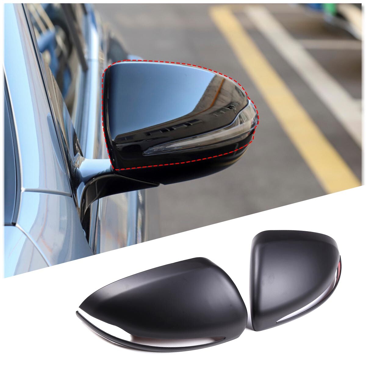 Oak ABS gear scratch resistant panel cover decoration suitable for Tundra/Sequoia 2022-23 - v