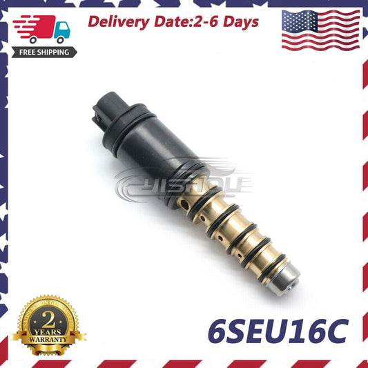 6SEU16C A/C Compressor Electronic Valve for Toyota for Camry 4 Cyl 2.4L CV47 Q
