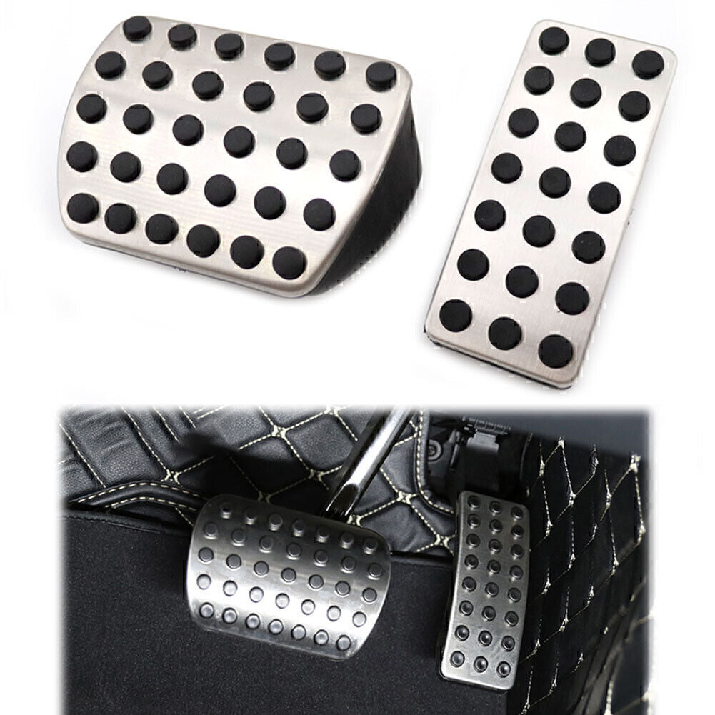 2X Accelerator Gas Brake Foot Pedal Cover Fit for Mercedes-Benz A/B/CLA/GLA/GLB 2020