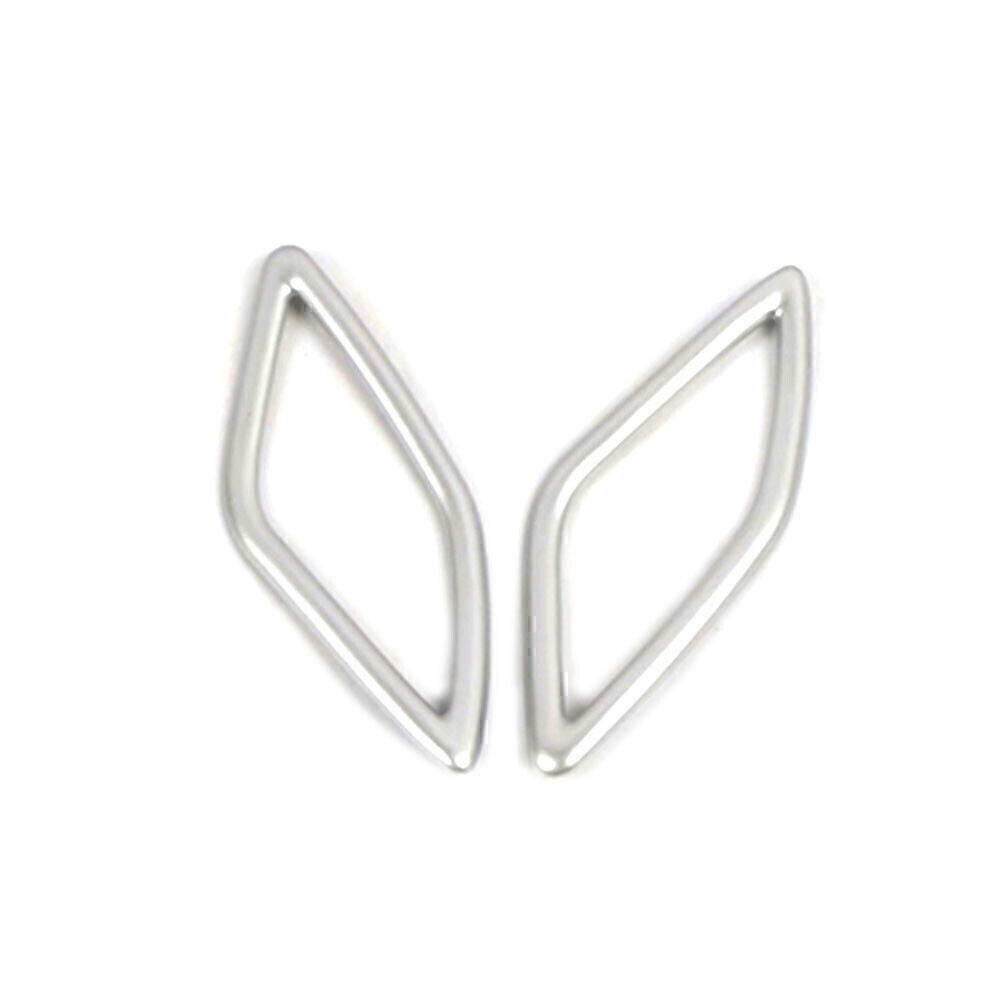 Car Inner A-Pillar Speaker decor Cover Trim Fit for Volvo XC40 18-2020 Matte Silver