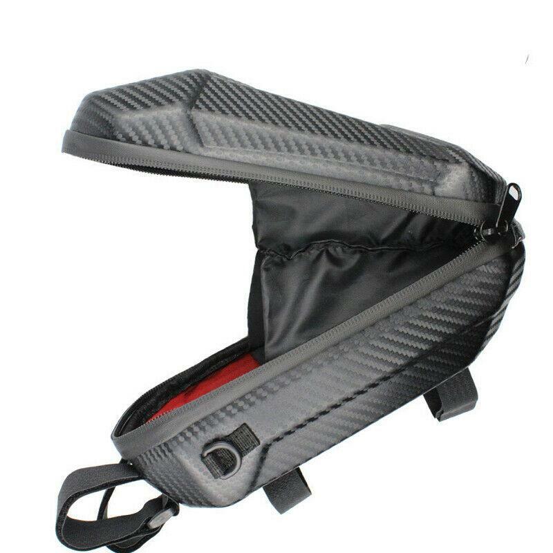 Motorcycle 1-Piece Riding Bag, Bicycle Hard Shell Sidetube Storage Bag, Tools EVA+PU n
