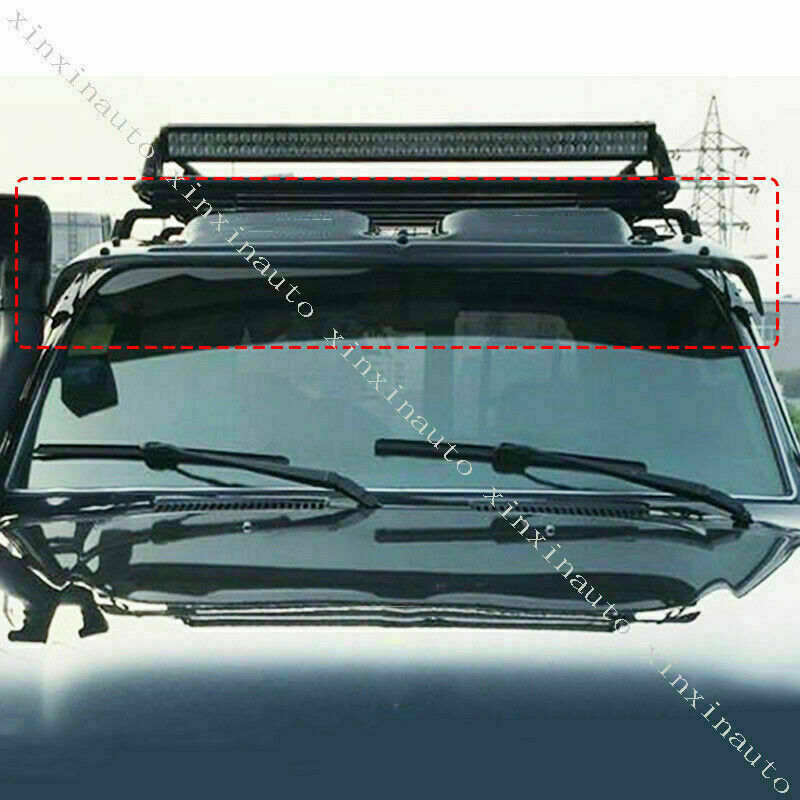 for Toyota for Land Cruiser LC80 FJ80 1991-1997 Translucent Front Spoiler Sun Visor