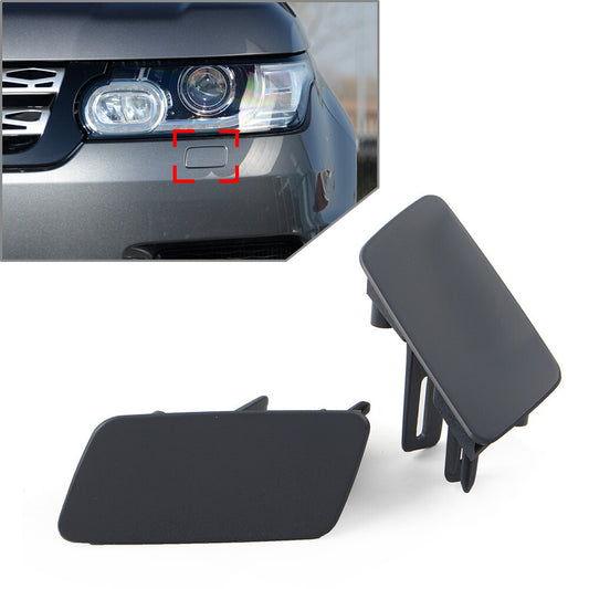 Pair Headlamp Washer Cover Cap for Range Rover Sport 2014-2017 LR045044 Q