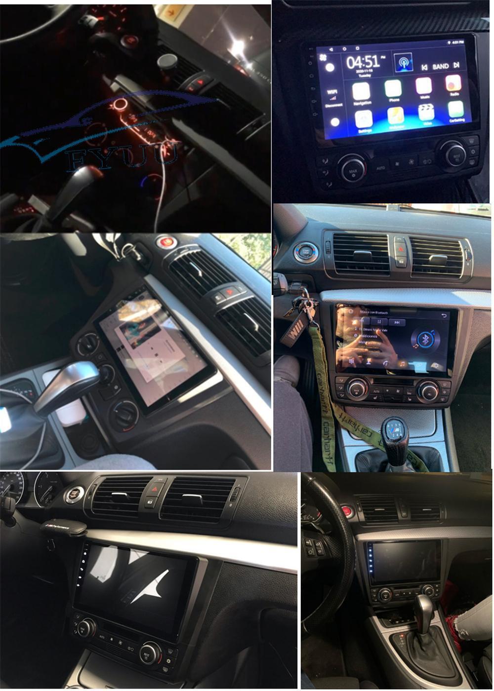 Compatible with 04-11 1 E88 E82 E81 E87 Car Stereo Radio with GPS, 9-inch Android 10, 4+64GB n