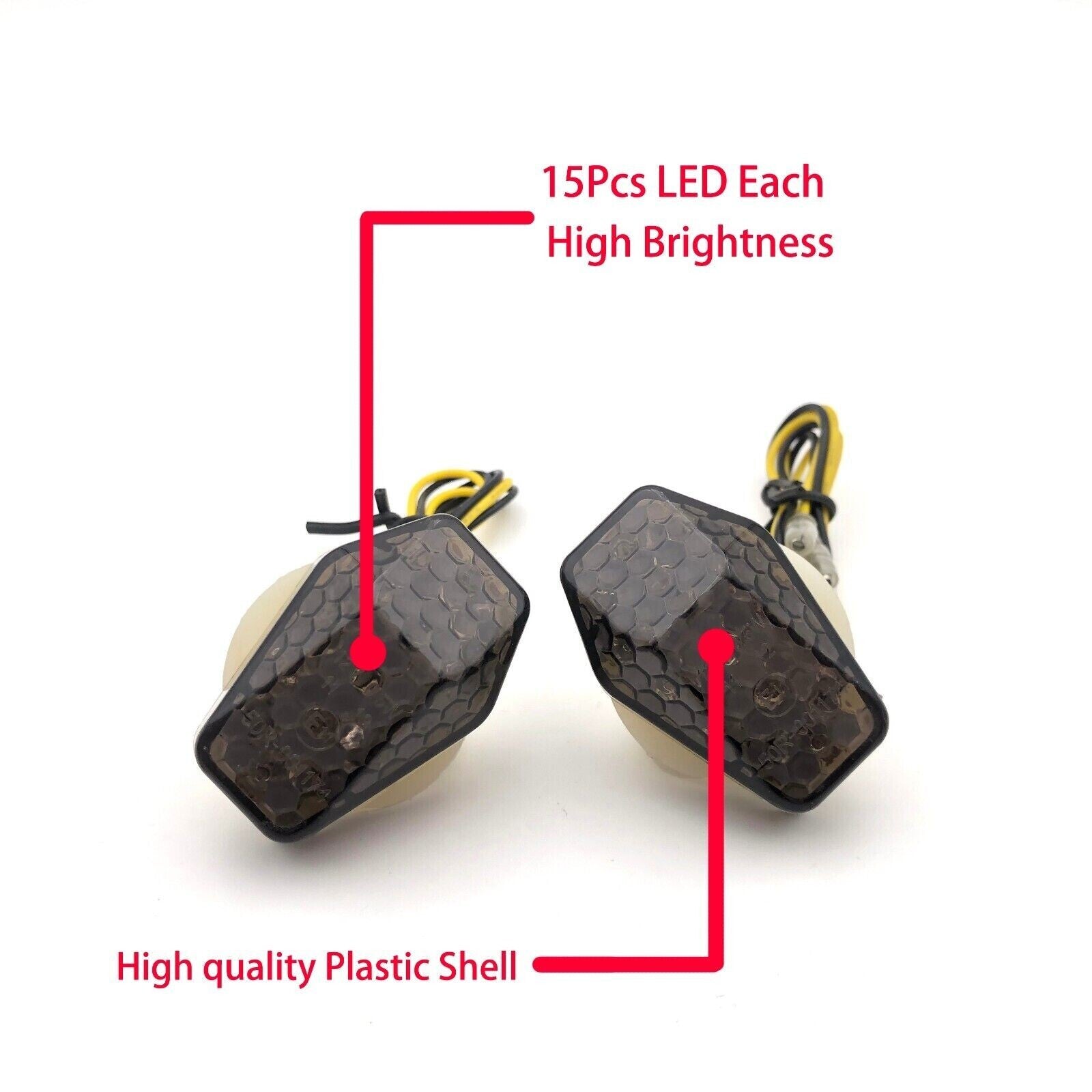LED Flush Mount Turn Signal Light Indicator Fit for GSXR750/600/1000 2001-2004