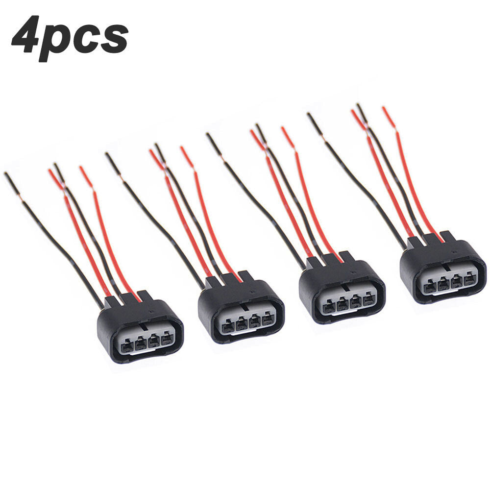 4-piece ignition coil female connector plug harness for Camry 2.4L 2002-2010 n