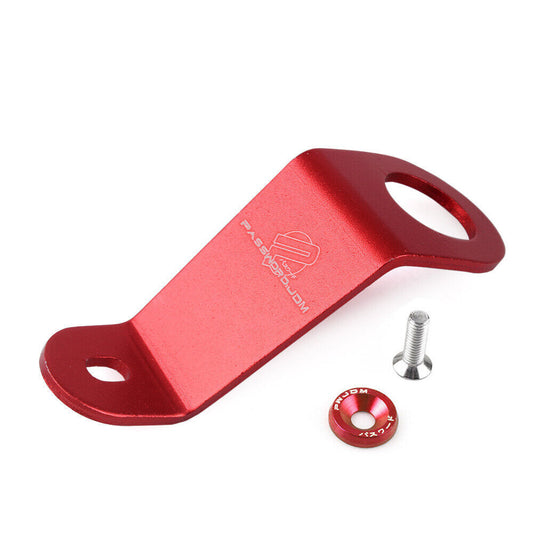 JDM Billet Aluminum Radiator Stay Mount Bracket Kit for Honda for Civic 92-95 Red