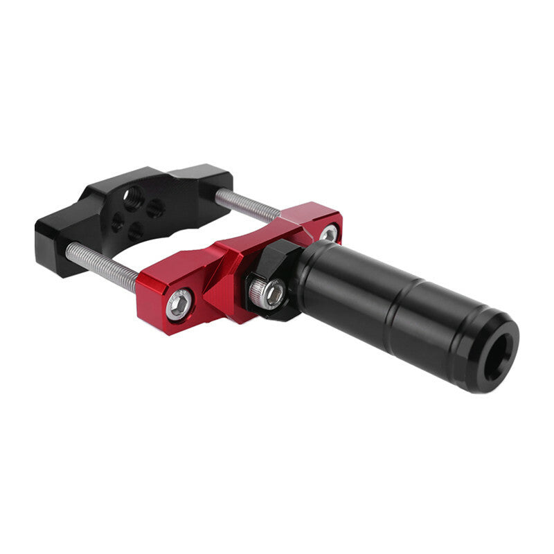 1x Motorcycle Extension Bar Light Holder Bracket Clamp Front Fork Holder Rod