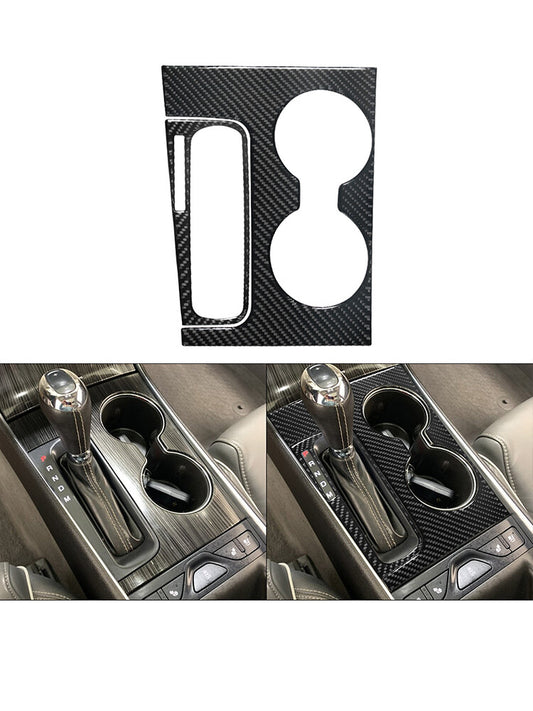 Carbon Fiber Interior Trunk Release Switch Cover Trim for Cadillac CTS 2003-2007 v