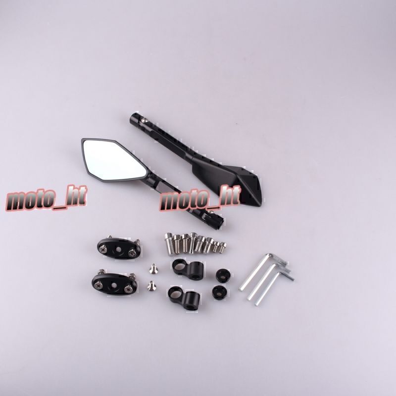 Paar R¨¹ckspiegel f¨¹r for HONDA CBR600 F 99 00 01 02 03 04 05 06 Schwarz