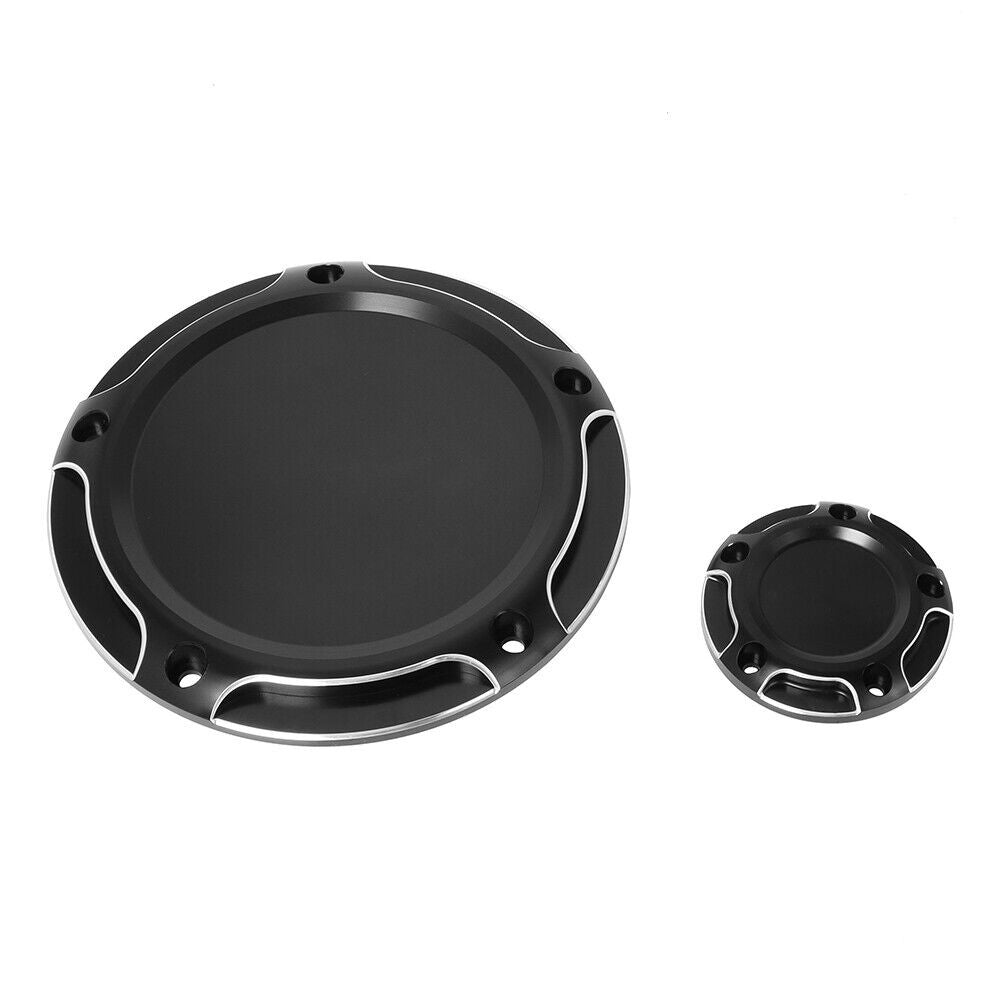 5-hole black derby timer hood for Harley Electra Road Glides Dyna- n
