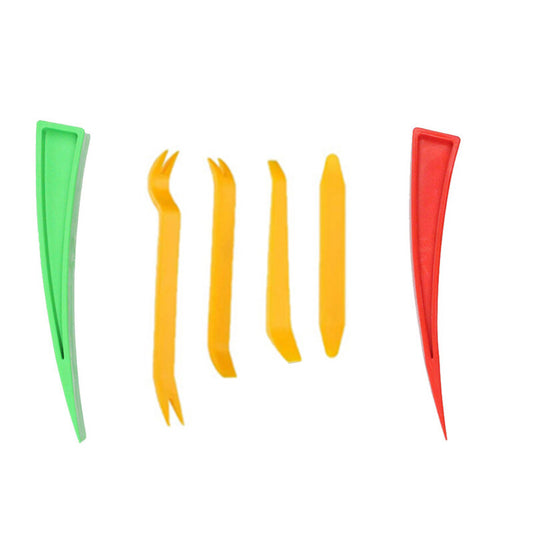 6xDurable Car Door Window Enlarger Wedge Dent Repair Panel Paint Mouldings Trims v