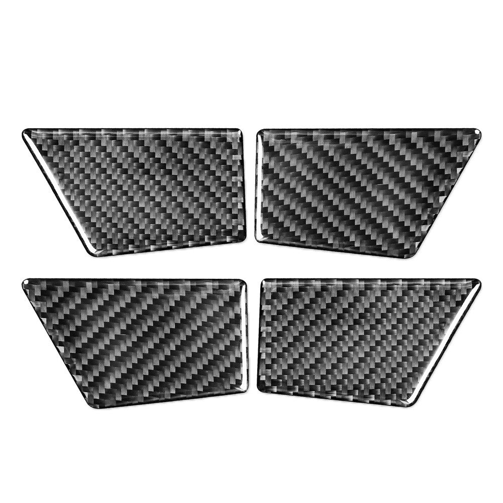 4xT¨¹rgriffschalen-Abdeckungsverkleidung f¨¹r for Ford Mondeo 13¨C19 Kohlefaser schwarz