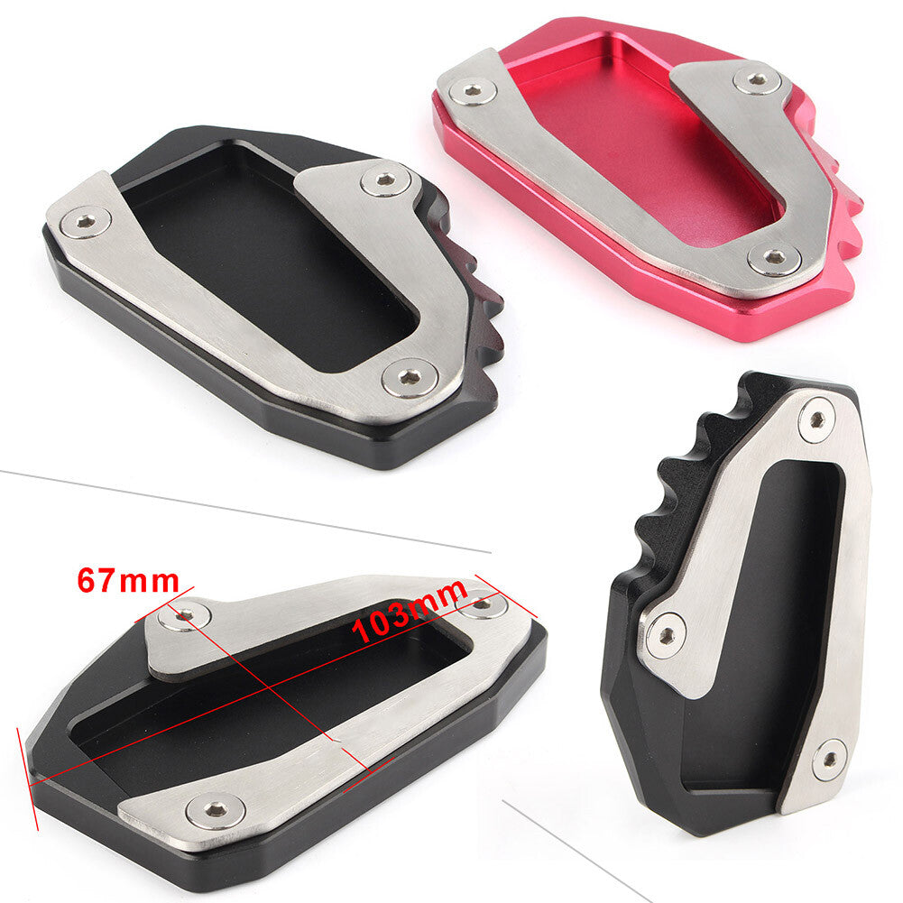 Motor Side Kickstand Foot Stand Pad for Ducati MONSTER 696/795/796/797/821/1200 Q