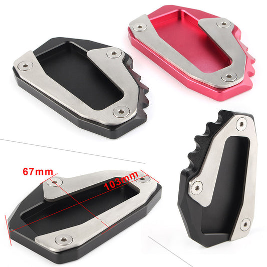 Motor Side Kickstand Foot Stand Pad for Ducati MONSTER 696/795/796/797/821/1200 Q