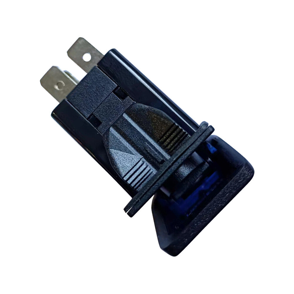 Blue LED 12V 24V DC ON-OFF Rocker Switch 5 Pins For Marine Boat Cars Replacement