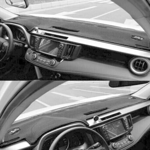 for Toyota RAV4 2013-18 black Dashboard Cover Dashmat Dash Anti-Sun Mat Pad 1PC