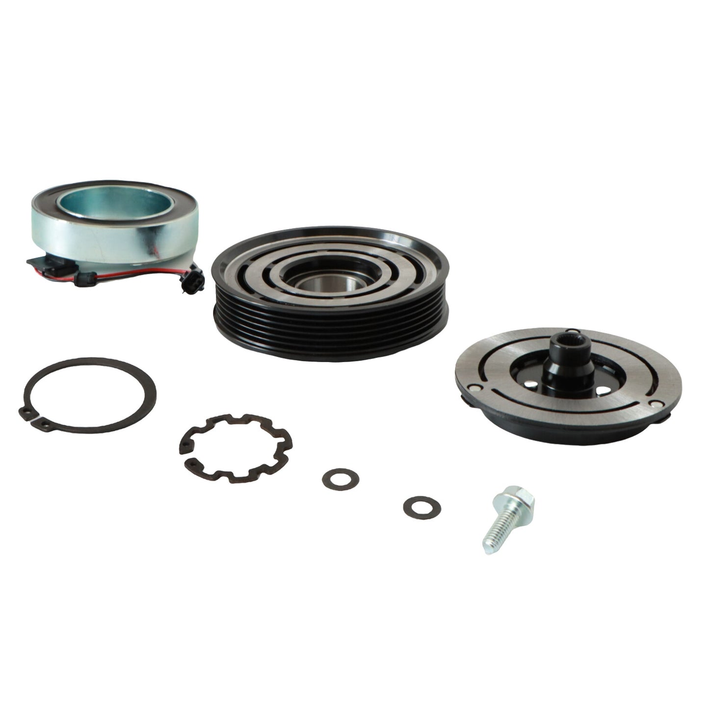 A/C AC COMPRESSOR CLUTCH KIT for NISSAN ROGUE 2008-2015 92600JM01D 92660JM01B