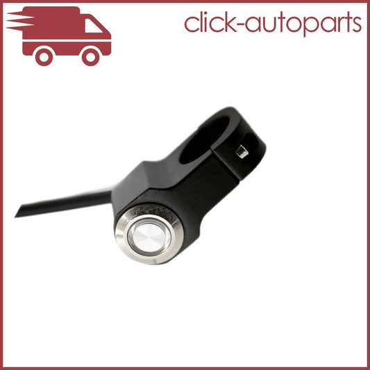 Motorcycle Handlebar Headlamp Hazard Fog Lamp Red Switch Manual-return Button Q